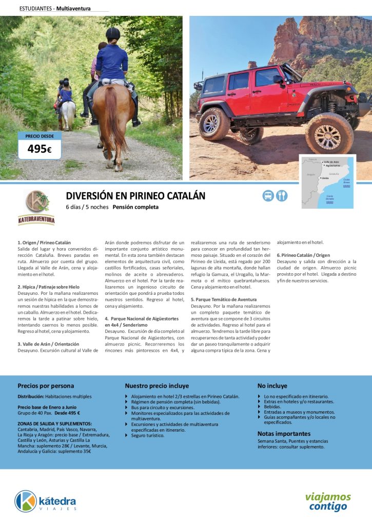 MULTIAVENTURA PIRINEO CATALAN